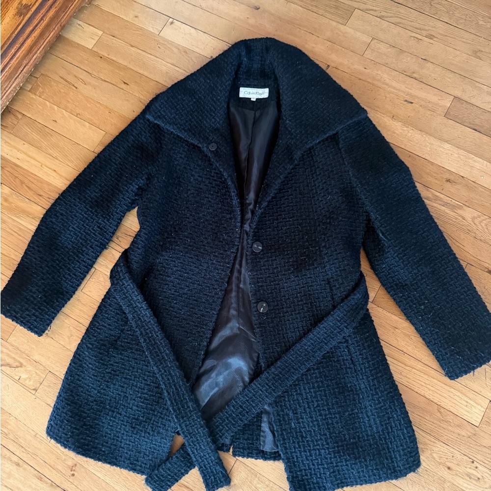 Calvin Klein Black Teddy Jacket